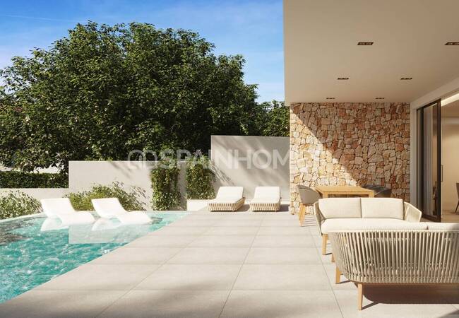 Alicante'de 700 M² Arsa Alanına Sahip Havuzlu Villalar 6