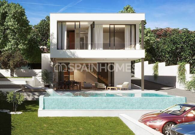 Villas on 700 M² Plots with Pools in Campoverde Alicante