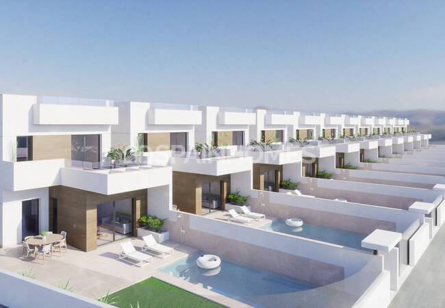 La Herrada Los Montesinos’ta Havuzlu Müstakil Villalar 6