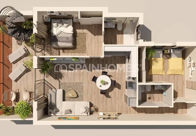 Modern Apartments in a Complex 800 M From Beach in Torrevieja 8