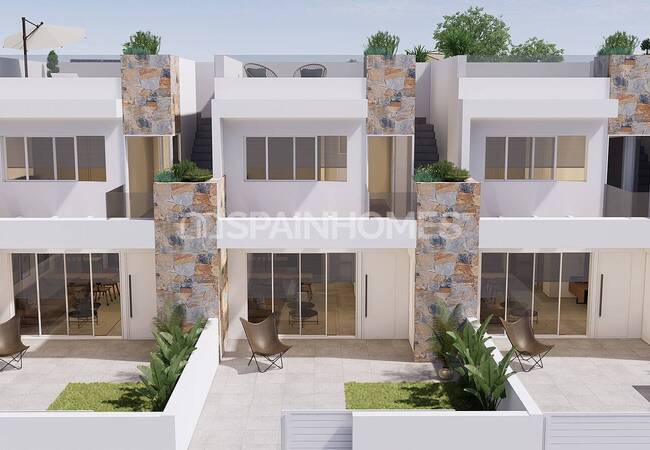 Chic Townhouses with Private Pools in Villamartin Costa Blanca