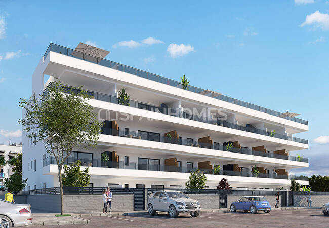 3-slaapkamer Penthouses Dicht Bij Strand In Alicante Santa Pola