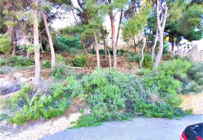 Sea View Plot Suitable for Villa Construction in Alicante 2