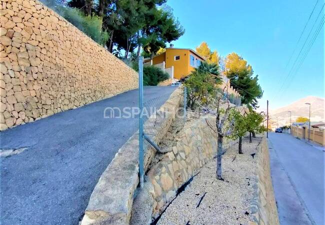 Sea View Plot Suitable for Villa Construction in Alicante 6