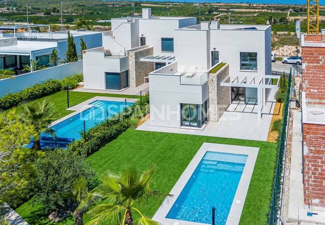 Eleganta Fristående Golf Villor I Pilar De La Horadada 11