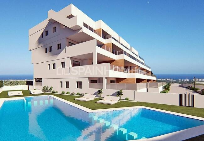 Stylish Apartments in a Complex with Pool in Villamartin