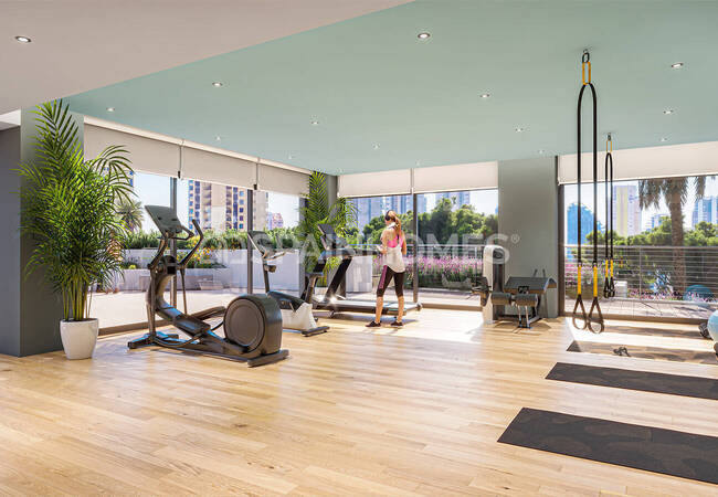 Benidorm'da Sahile Yakın Konumda Lüks Site İçinde Daireler 6