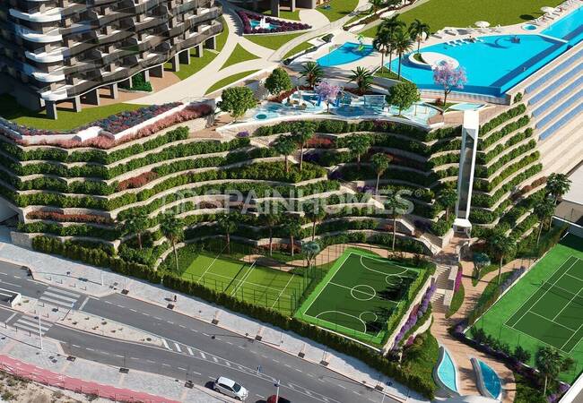 Тихие Квартиры с Видом на Море в Бенидорме, Аликанте 2