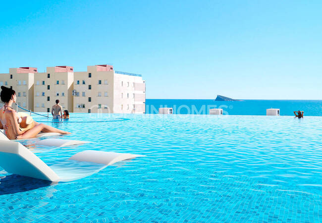 Тихие Квартиры с Видом на Море в Бенидорме, Аликанте 5