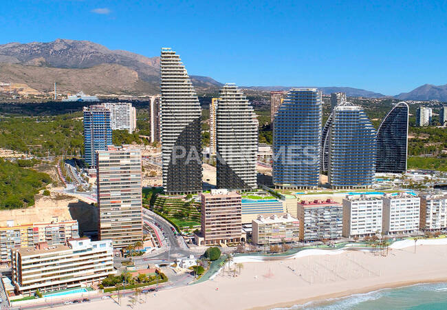 Ruhig Gelegene Wohnungen Mit Meerblick In Benidorm Alicante 1