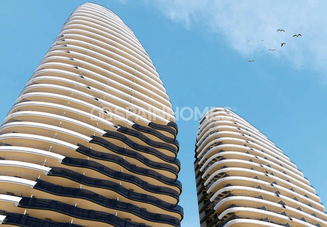 Ruhig Gelegene Wohnungen Mit Meerblick In Benidorm Alicante 3