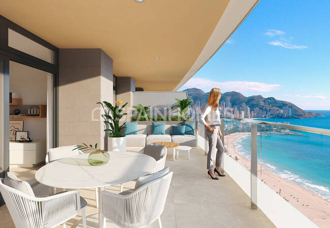 Ruhig Gelegene Wohnungen Mit Meerblick In Benidorm Alicante 6