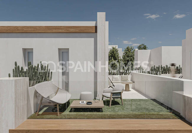 Таунхаусы в Выгодном Месте в Санта-Пола, Испания 3