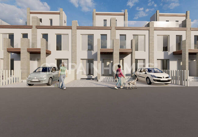 Таунхаусы в Выгодном Месте в Санта-Пола, Испания 2