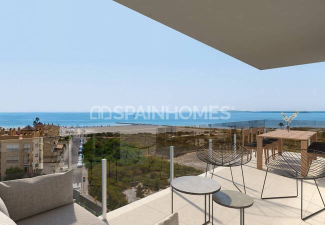 Appartements Vue Mer Dans Une Résidence À Santa Pola Alicante