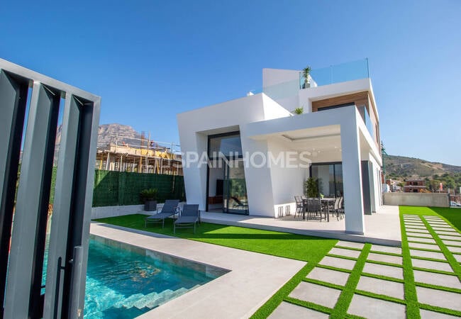 Villas Individuelles Vue Mer Et Montagne À Alicante 6