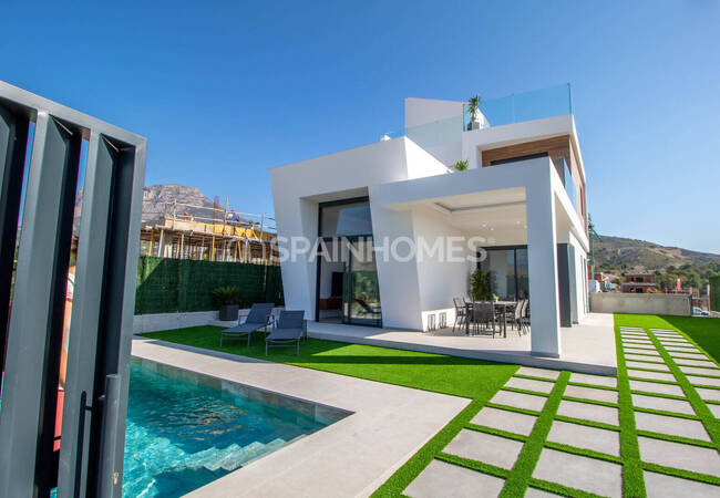 Villas Individuelles Vue Mer Et Montagne À Alicante 5