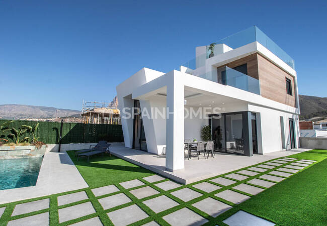 Villas Individuelles Vue Mer Et Montagne À Alicante 2