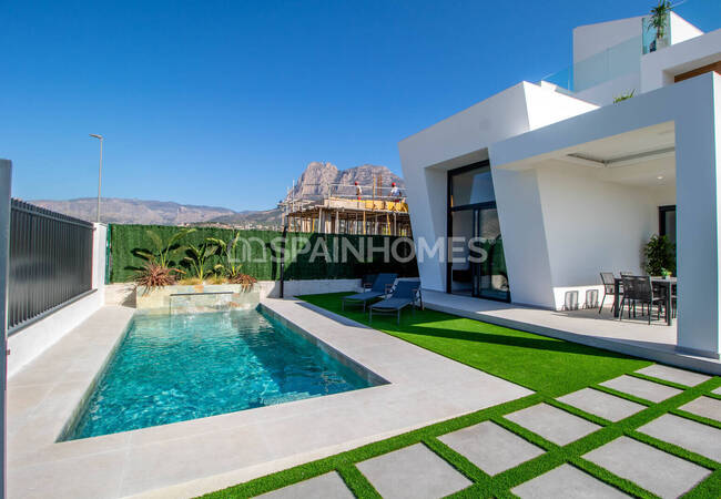 Villas Individuelles Vue Mer Et Montagne À Alicante 4
