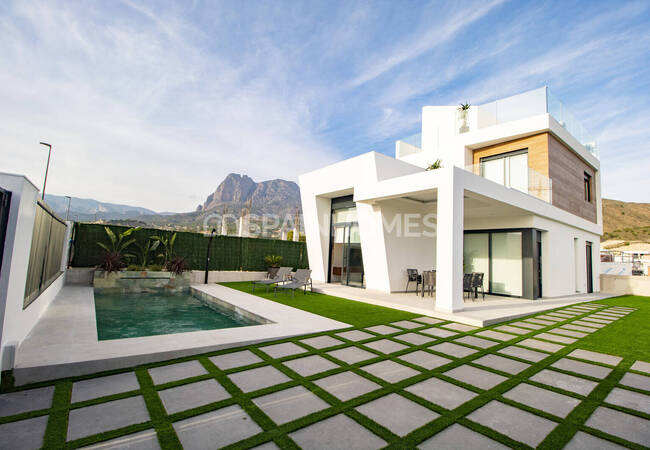 Villas Individuelles Vue Mer Et Montagne À Alicante 1