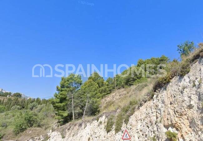 Участок в Гуадалест, Аликанте, Коста-Бланка, с Панорамным Видом 3