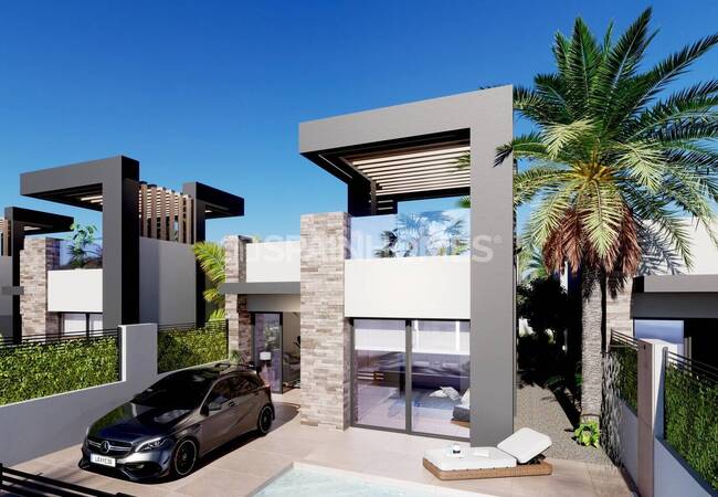 San Fulgencio Alicante'da Bahçeli ve 3 Yatak Odalı Villalar 6