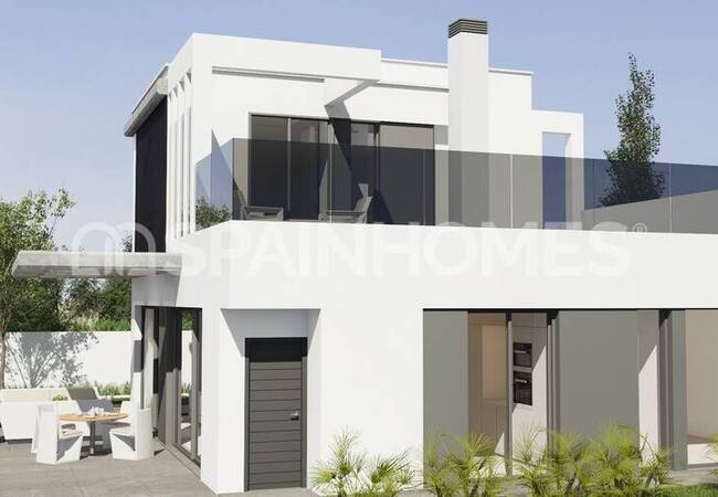 El Campello Alicante'de Sahile ve Şehre Yakın Lüks Villalar 4