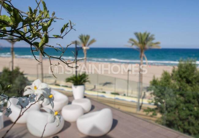Penthouse with Solarium in Front of the Beach in El Campello 5