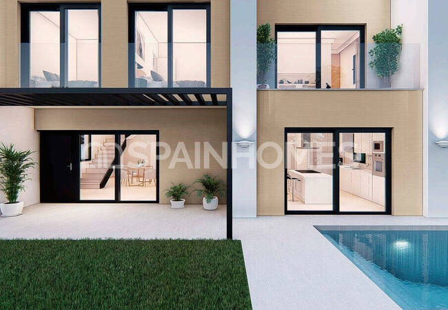 Villas with Private Pools and Gardens in San Juan Alicante 2