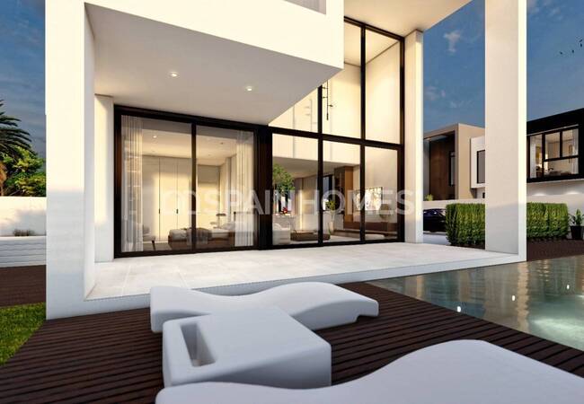 Отдельная Вилла с 4 Просторными Спальнями в Сан-Хуане Аликанте 11