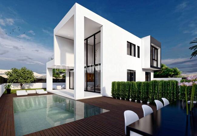 Отдельная Вилла с 4 Просторными Спальнями в Сан-Хуане Аликанте 10