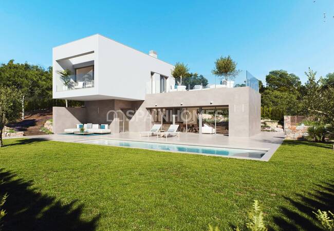 Detached House with Pool in Golf Resort in San Miguel De Salinas 1