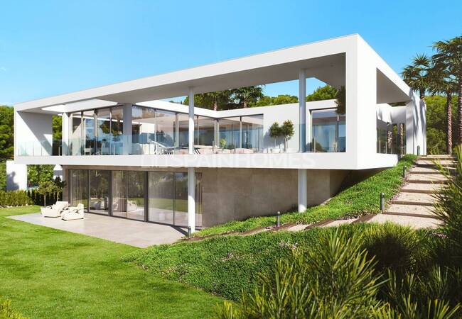 San Miguel De Salinas'ta Havuzlu ve Golf Manzaralı Villa 2