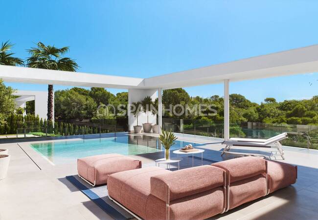 San Miguel De Salinas'ta Havuzlu ve Golf Manzaralı Villa 4