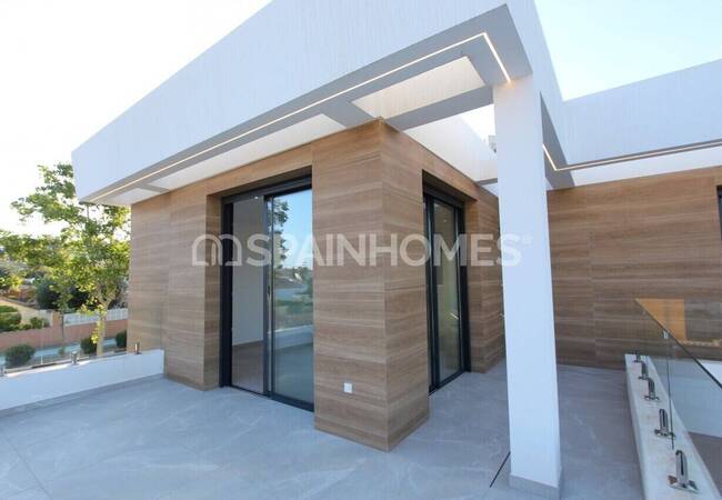 Alicante Calpe'de Peñon De Ifach Manzaralı Lüks Ev 1