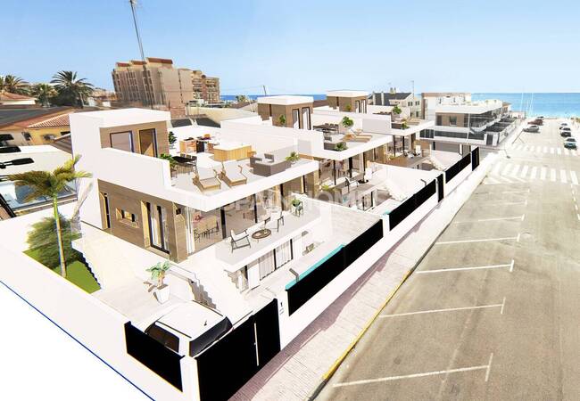 Detached Beachfront Villas with Luxury Design in Torrevieja 1