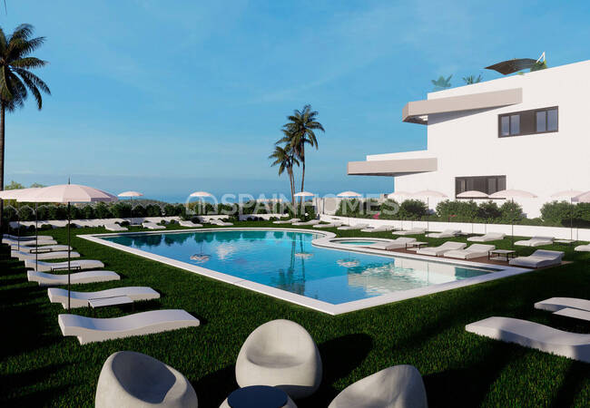 Апартаменты в центре города Финестрат рядом с морем 2