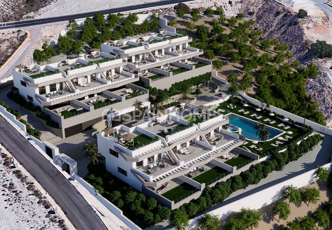 Апартаменты в центре города Финестрат рядом с морем 5