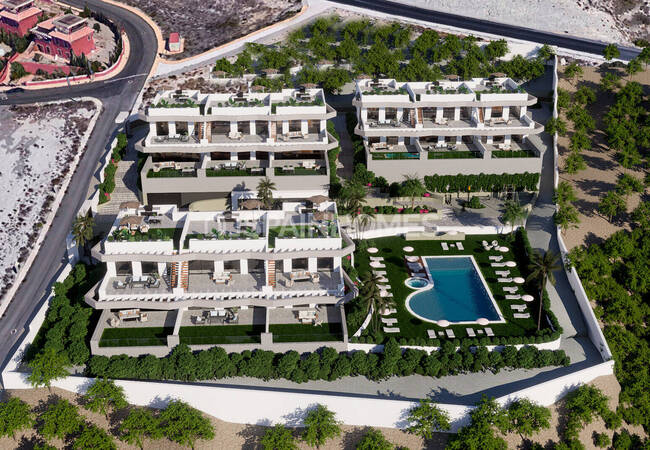 Апартаменты в центре города Финестрат рядом с морем 4