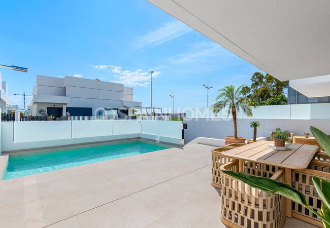 Casas Adosadas Con Piscina En Dolores Alicante 4