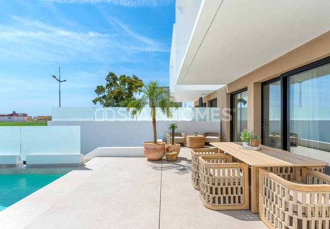 Casas Adosadas Con Piscina En Dolores Alicante 5