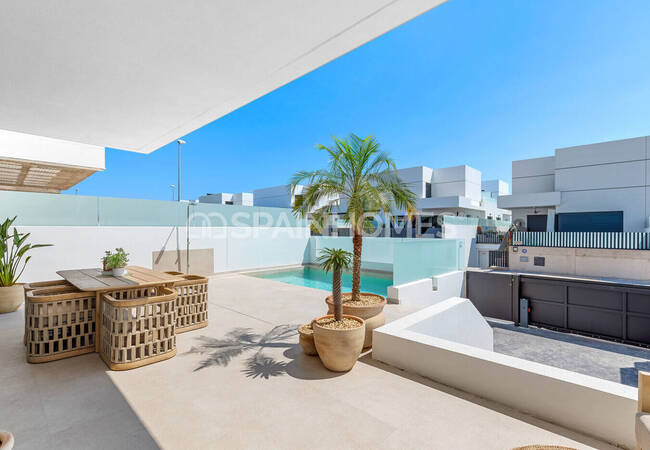 Casas Adosadas Con Piscina En Dolores Alicante 7