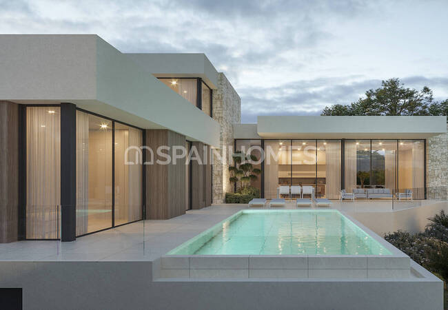 Alicante Moraira'da 4 Yatak Odalı Geniş Müstakil Villa 2