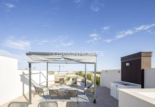 Immeuble De 2 Chambres À Coucher Avec Piscine À Pilar De La Horadada 4