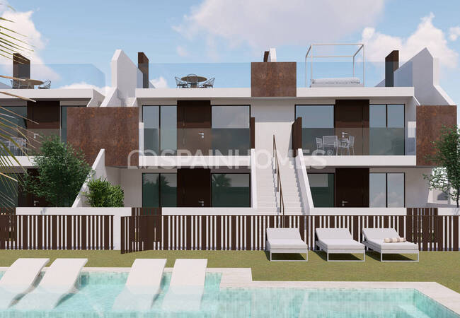 Immeuble De 2 Chambres À Coucher Avec Piscine À Pilar De La Horadada 6