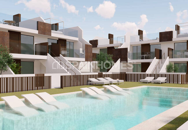 Immeuble De 2 Chambres À Coucher Avec Piscine À Pilar De La Horadada 7