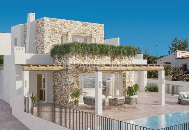 Maison Avec Design De Luxe Et Vue Sur Montagne À Denia Alicante 1