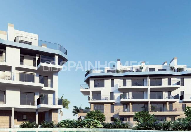 Villajoyosa'da Deniz Manzaralı ve Lüks Tasarımlı Daireler 2