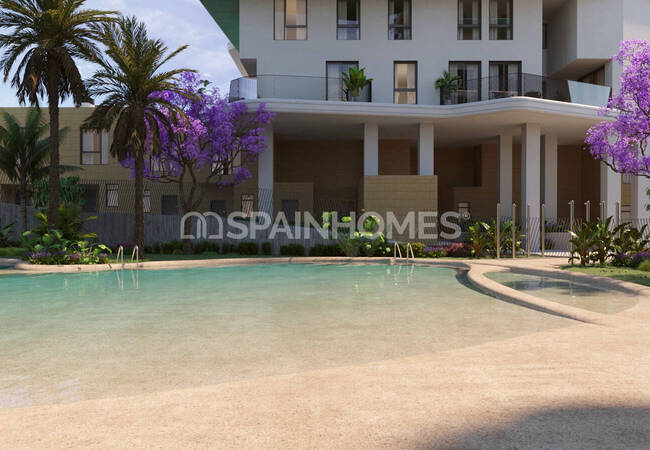 Villajoyosa'da Deniz Manzaralı ve Lüks Tasarımlı Daireler 5