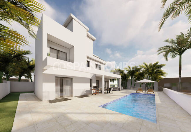 Maison Individuelle Spacieuse Et Élégante Avec Piscine À Alicante 8